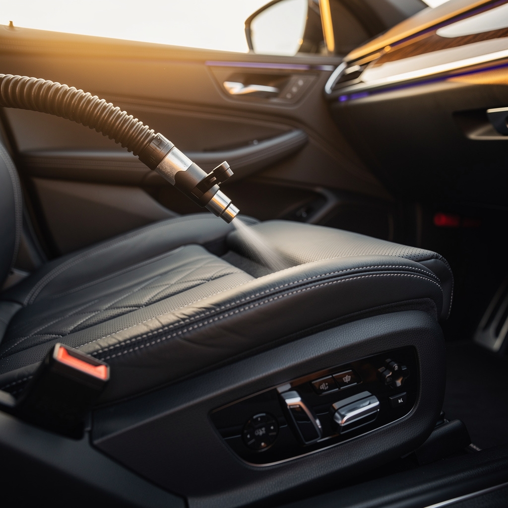 Profesionální čištění interiéru automobilu